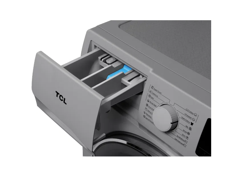 MACHINE À LAVER TCL 7 KG CHARGEMENT FRONTAL MOTEUR INVERTER - P607FLG – Image 2