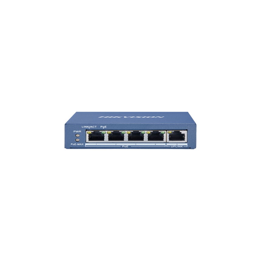 Switch 4 Port POE Gigabit – DS-3E0505P-E/M