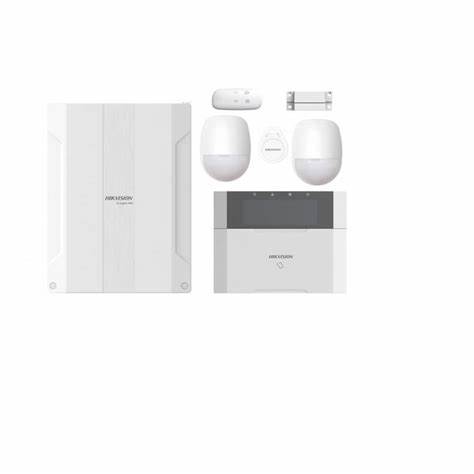 KIT ALARME INTRUSION HYBRIDE FILAIRE 64 ZONES 433 MHz AX HYBRID PRO HIKVISION - DS-PHA64-KIT-WB