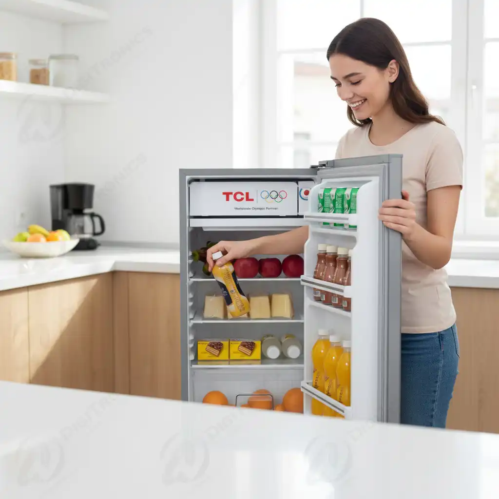 Réfrigérateur TCL Simple Porte 120 L Brut