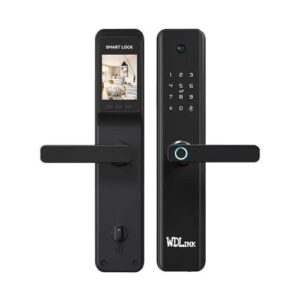 SERRURE INTELLIGENTE WI-FI + CAMÉRA, EMPREINTE, CODE, CARTE, CLÉ - WDLINK - WD1