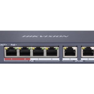 SWITCH MEGABIT POE 6PORT DS-3E0106P-E/M