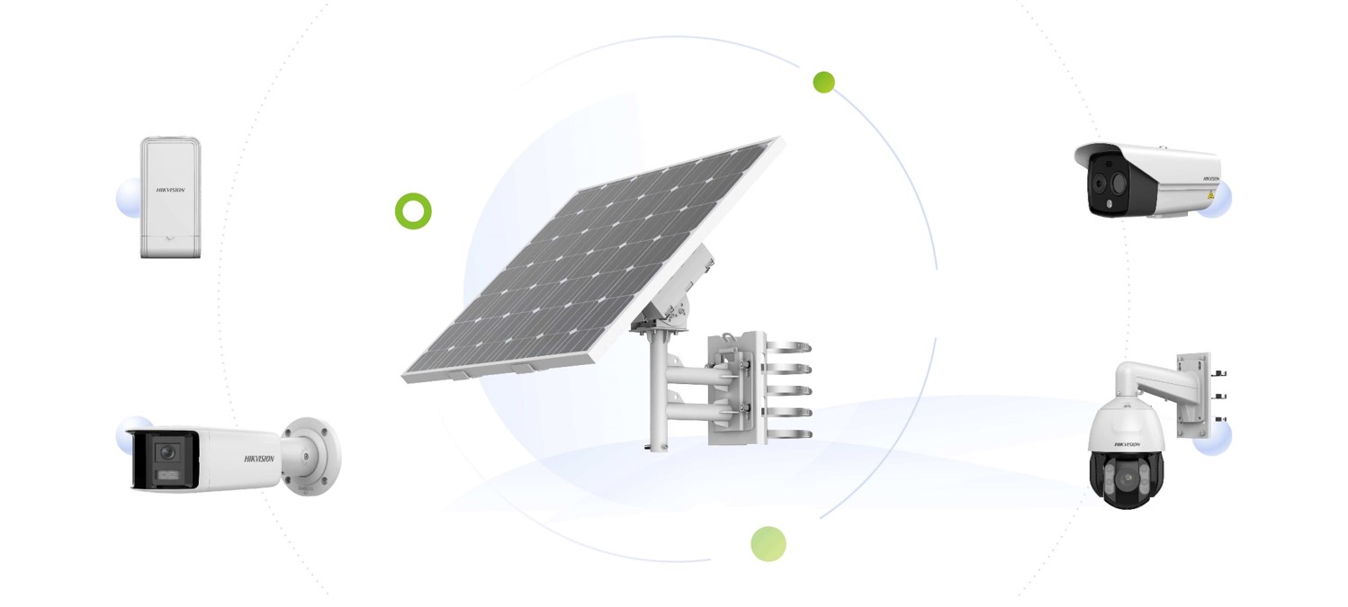 Caméra Solaire 4G Dual Lens PT 8MP DS-2CFSP8-D/4G