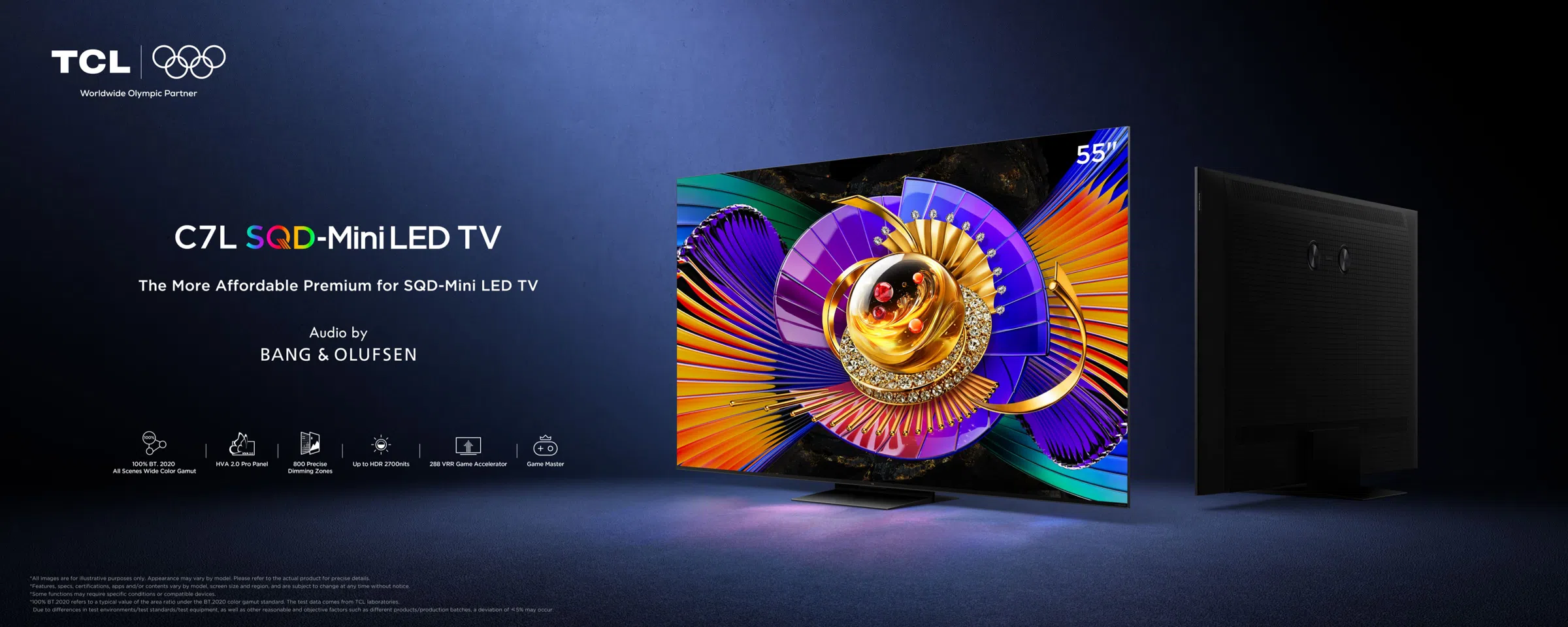 TV TCL 55C7L SQD-MINI LED