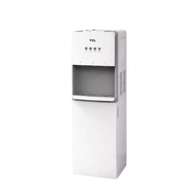 DISTRIBUTEUR D’EAU TCL BLANC/GRIS À CHARGEMENT PAR LE BAS EAU CHAUDE-FROIDE-TEMPÉRÉE TY-LWYR107T