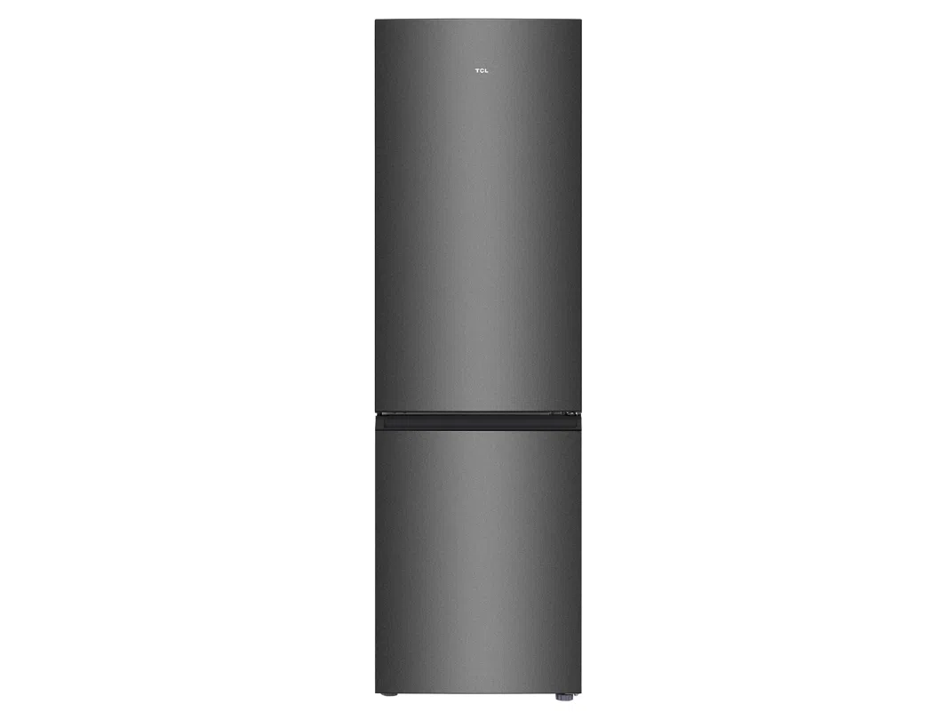 REFRIGERATEUR TCL COMBINE NOIR INOX P521BFBN(384L)NETTE